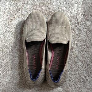 Rothy's Beige Loafers size 9